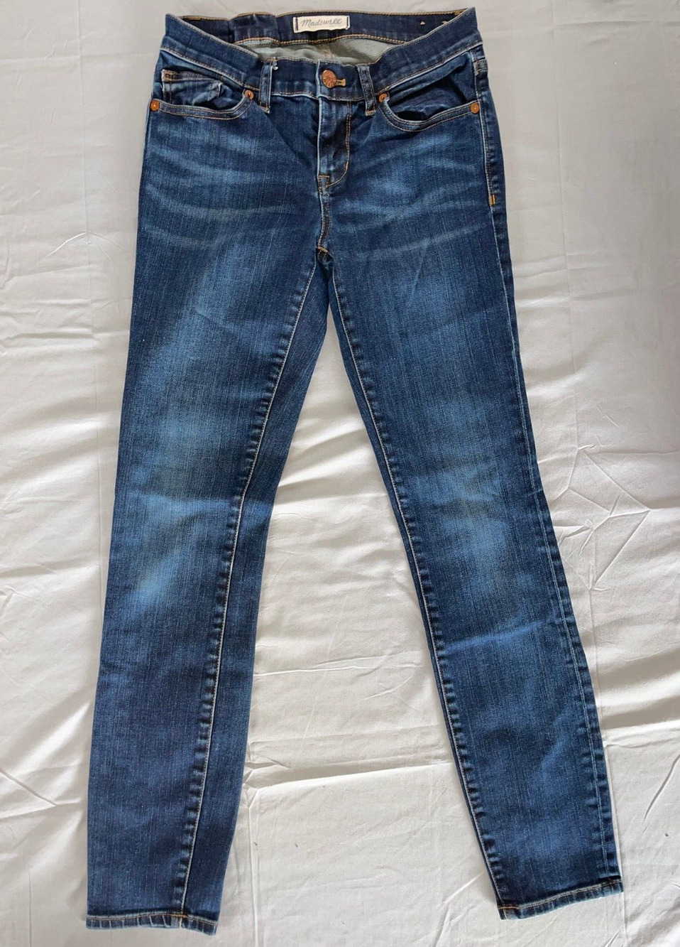 Madewell Lightweight Stretch Denim 'Skinny Skinny' Jeans. Women's Size 25, GUC!